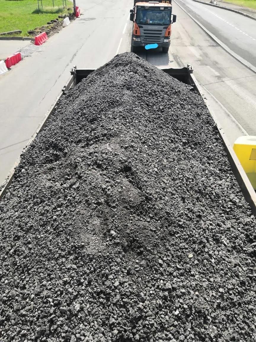 Асфальтовая крошка фото 1