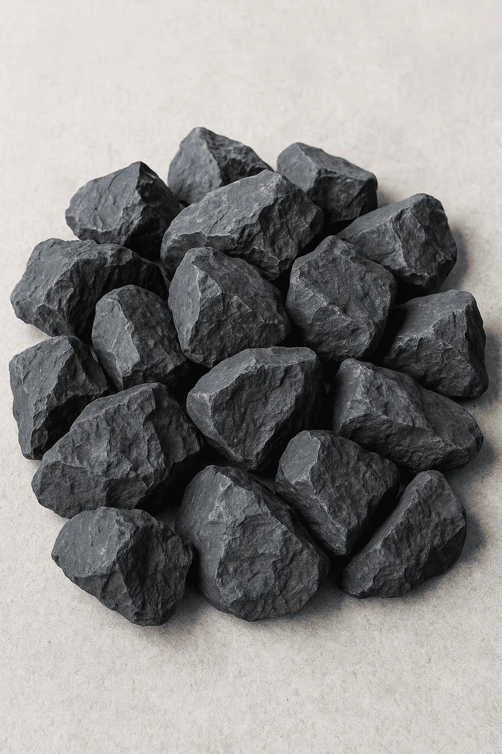 Шунгитовый щебень 20-60 мм