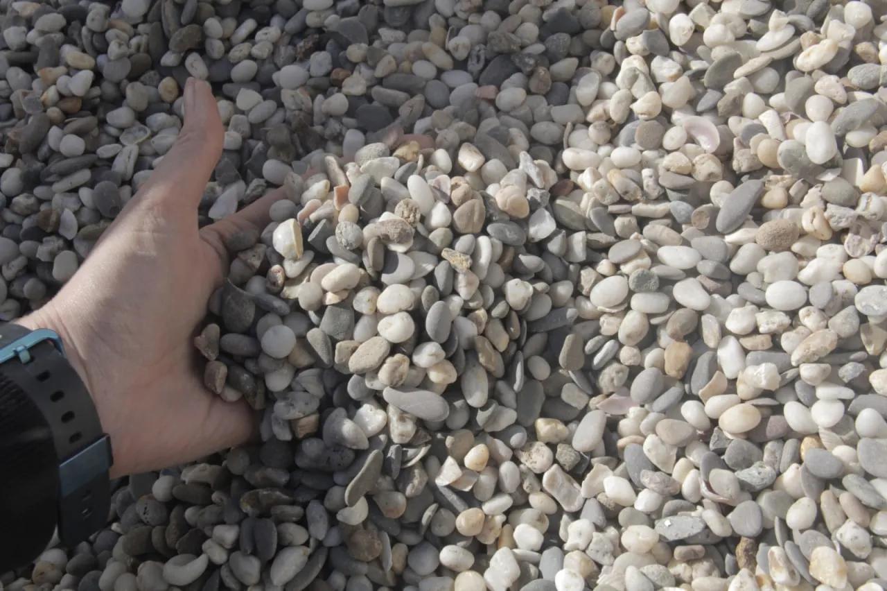 Галька черноморская фр. 5-10 мм фото 2