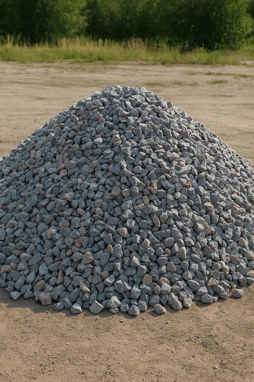 Щебень гранитный фр 25-60 мм