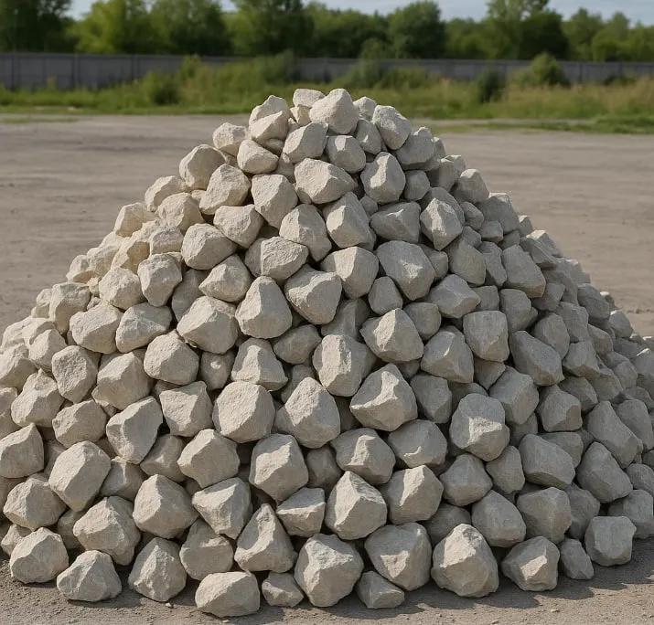 Щебень известняковый фр 70-150 мм