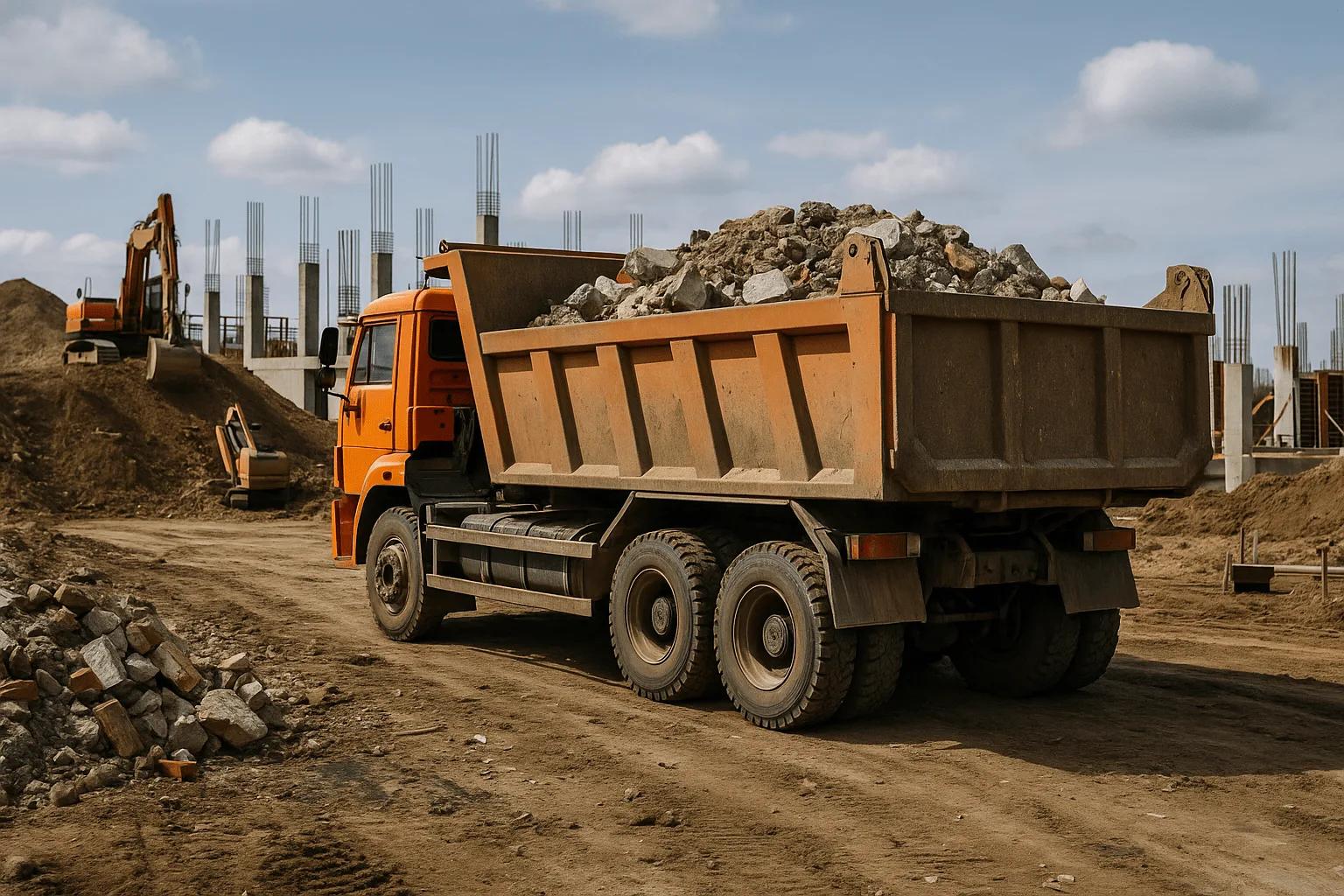 Вывоз строительного мусора