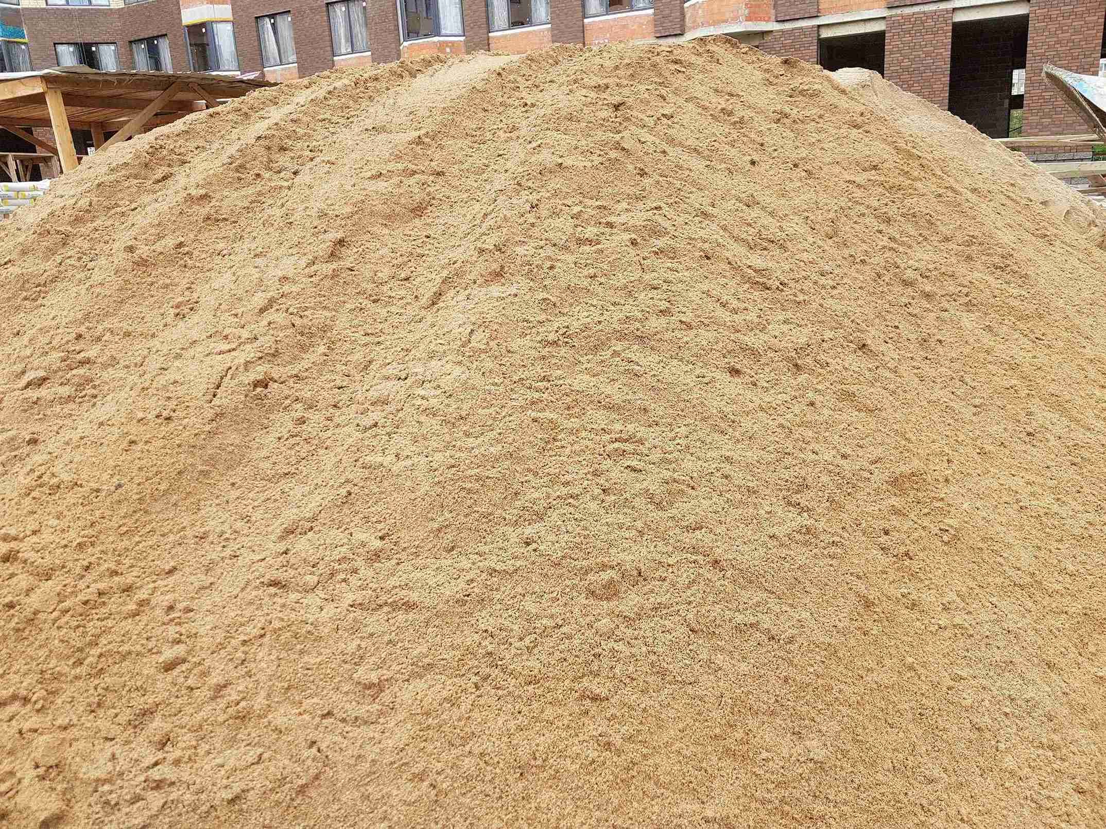 Песок намывной