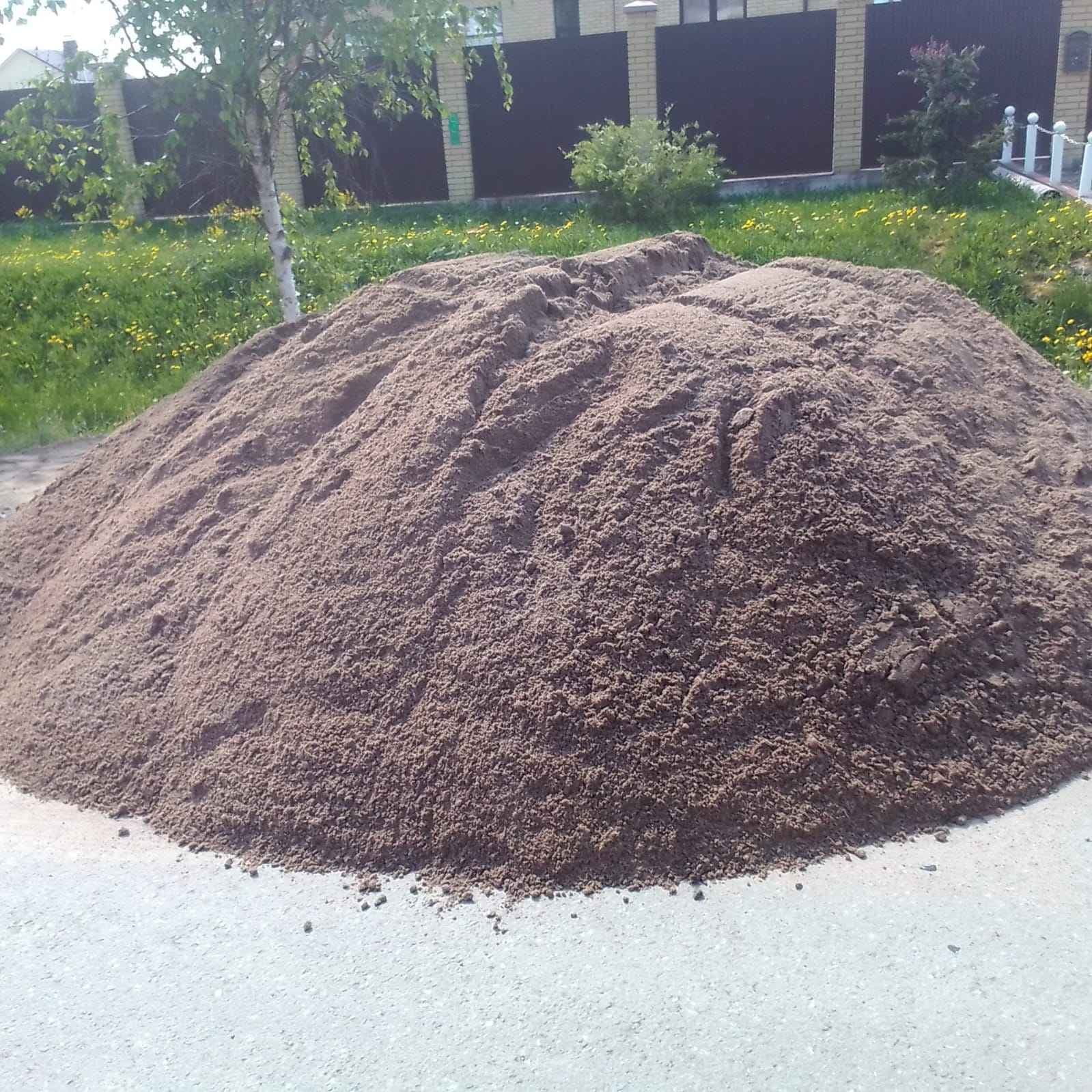 Песок строительный фото 1