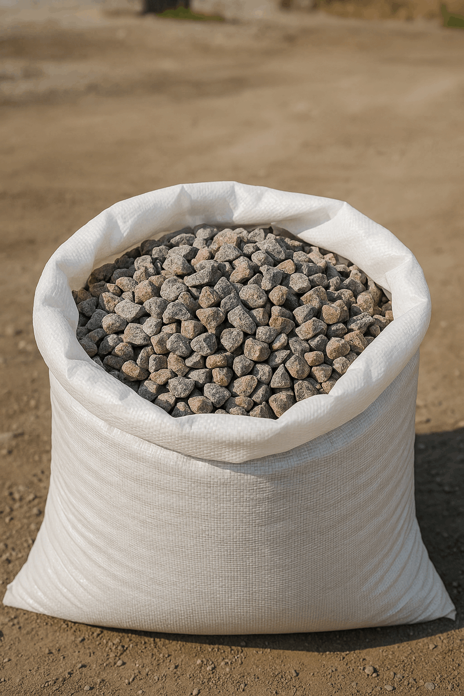 Щебень гранитный 5-10 в мешках фото 1