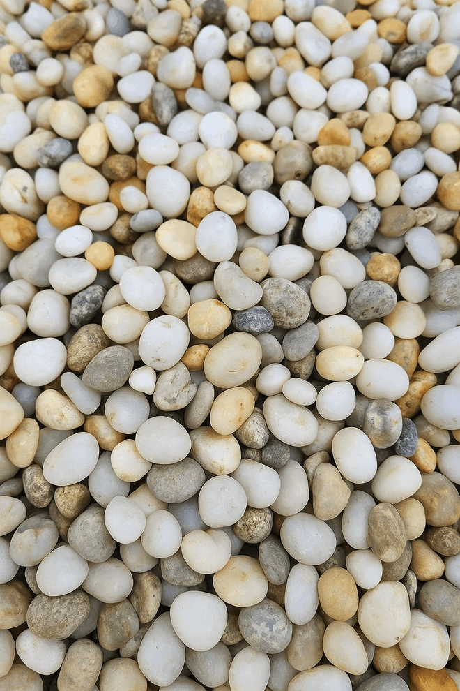 Галька крымская жемчужная фр. 5-10 мм