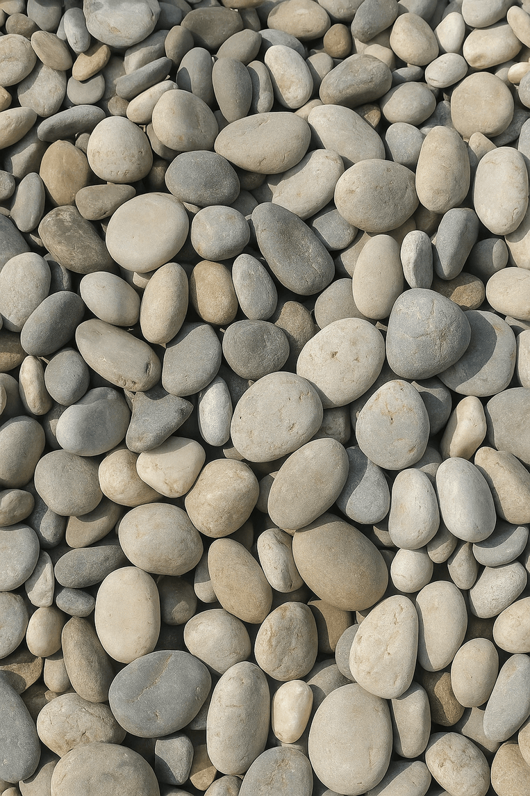 Галька черноморская фр. 40-70 мм